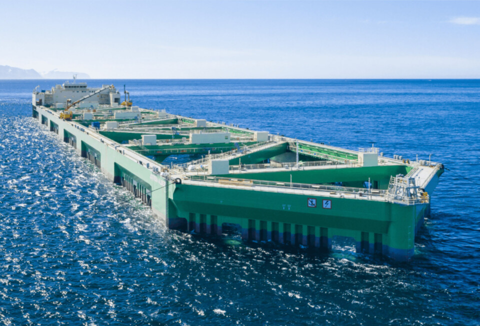 Nordlaks sin Havfarm lokalitet er nå blitt ASC-sertifisert. Foto: Nordlaks.
