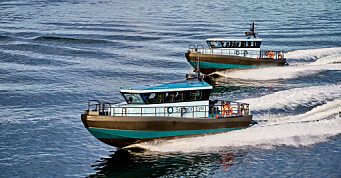 Disse helektriske båtene skal frakte publikum til Eide Fjordbruks «Salmon Eye»