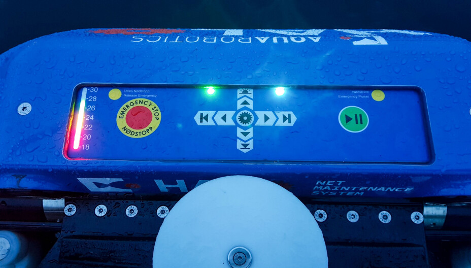 Panelet på HALO-systemet. Foto: Aqua Robotics.