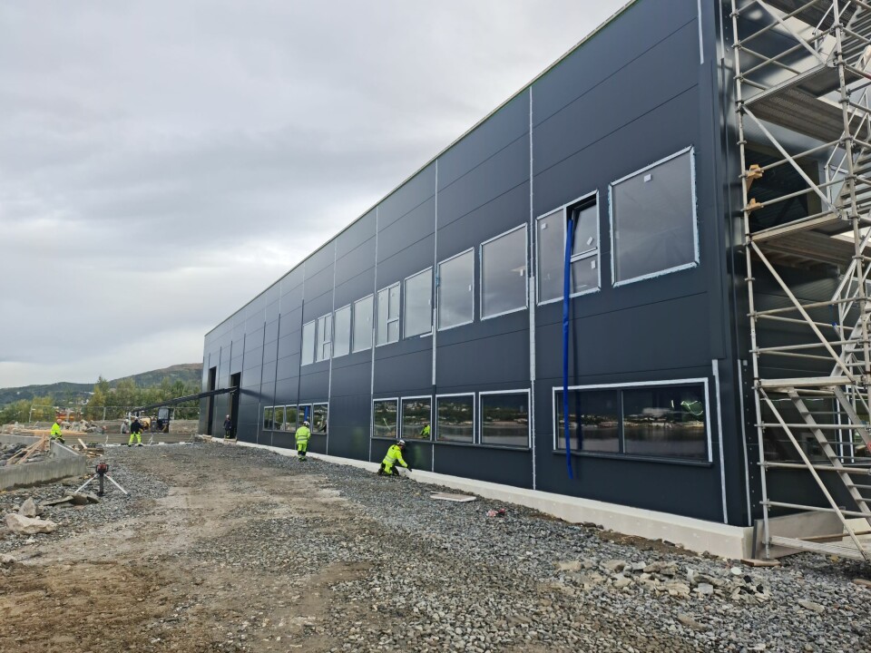 Byggingen av Wenberg Innovation Park går etter planen.