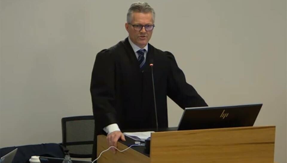 Trond Hatland, advokat og partner i advokatfirmaet Thommessen. Her under Trafikklysrettssaken. Trond Hatland, advokat og partner i advokatfirmaet Thommessen. Her under Trafikklysrettssaken.
