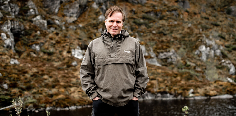 Stortingsrepresentant Alfred Bjørlo stiller spørsmål om lakseskatt-garanti i dag på stortingets spørretime.