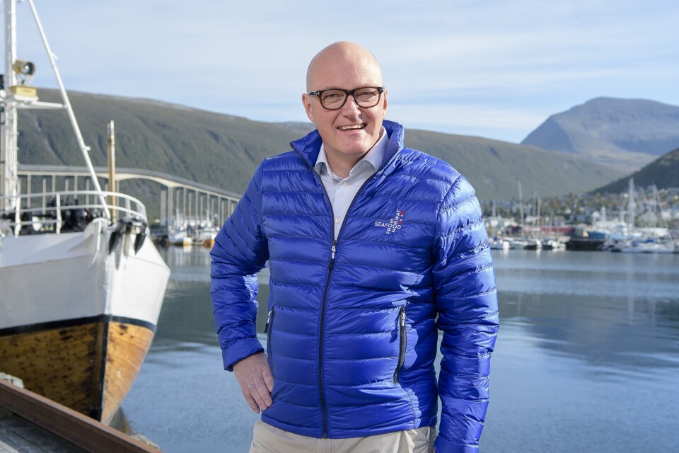 Hans Frode Kielland Asmyhr, Sjømatrådets fiskeri- og sjømatutsending i Storbritannia er glad for at en avtale er på plass. Foto: Norges sjømatråd.