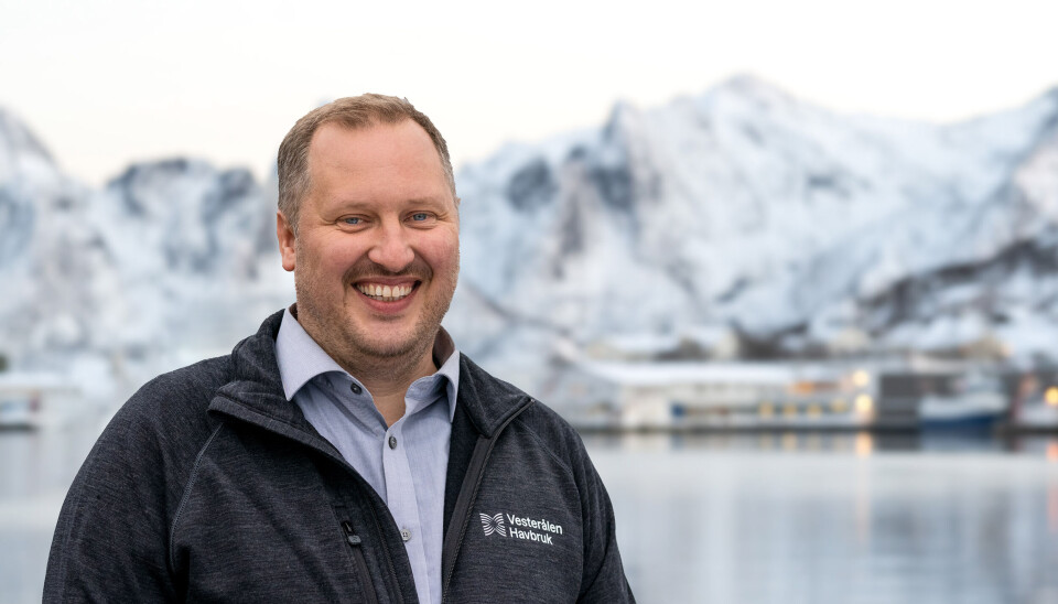 Rune Eriksen, COO Vesterålen Havbruk.