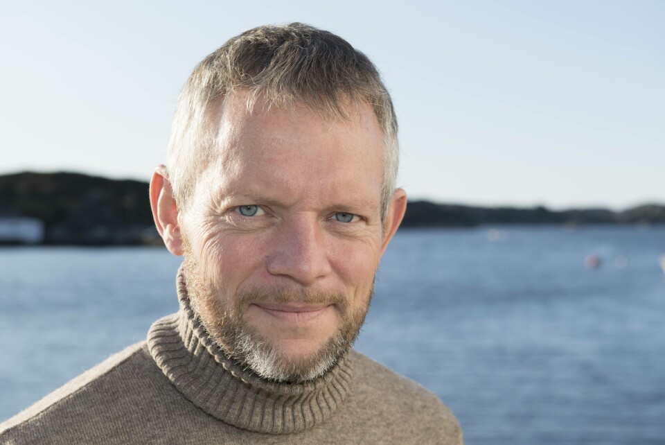 Utviklingssjef Simon Nesse Økland i Bremnes Seashore. Foto: Peter Tubaas/Vestland Media