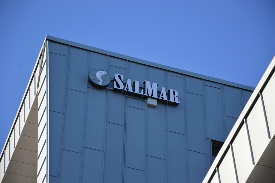 Aksjonærene i NRS skal motta 0,303933 aksjer i Salmar og 52,84 kroner i kontanter per aksje de eier i NRS. Illustrasjonsfoto: Salmar