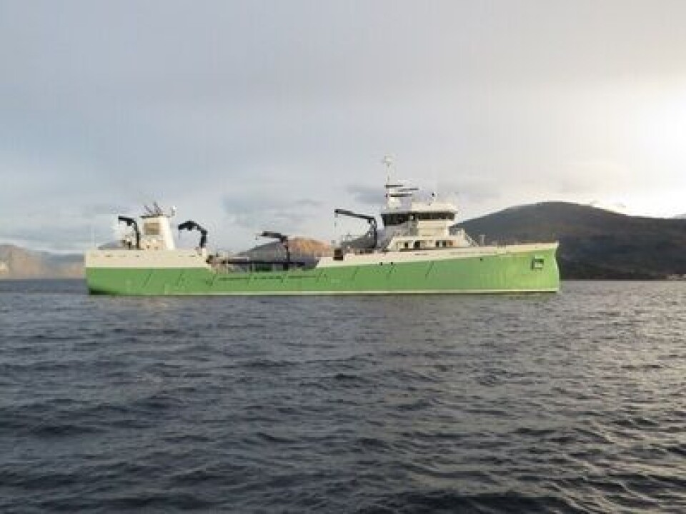 MS Øyfjord ble overlevert til Bømlo Brønnbåtservice i slutten av februar. Foto: Aas Mekaniske Verksted