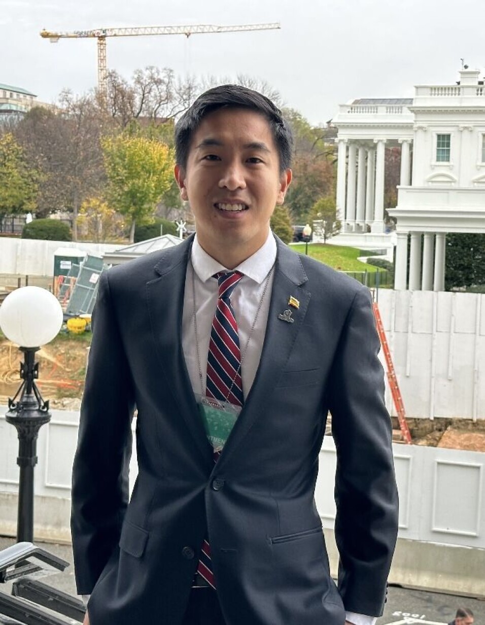 Aquabyte-sjefen på samtaler i Det hvite hus