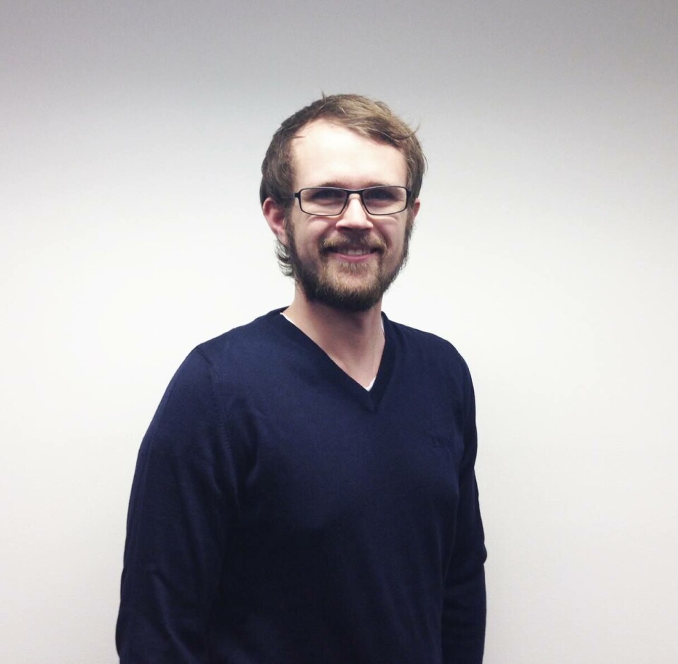 Terje Utne, forsker innen fiskeernæring i Cargill ser stigende interesse for fiskehelse. Foto: Julia Løining.