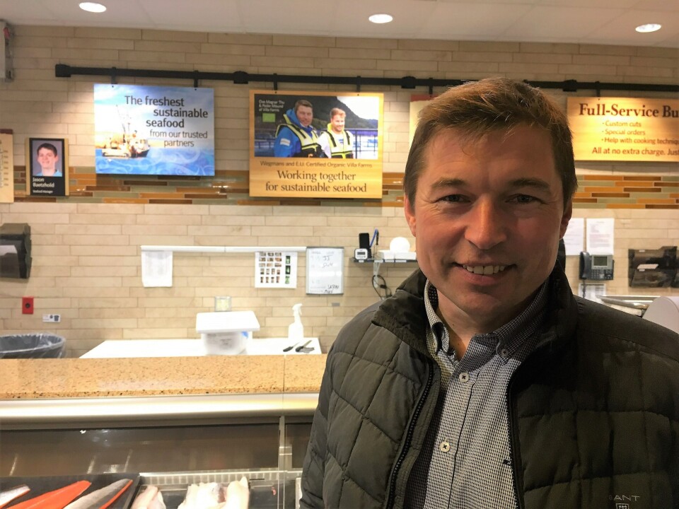 Ove Thu som er sjef i Villa Seafood, har nå blitt valgt som direktør i det skotske selskapet Organic Sea Harvest som sier de skal bli best på økologisk laks. Foto: privat.