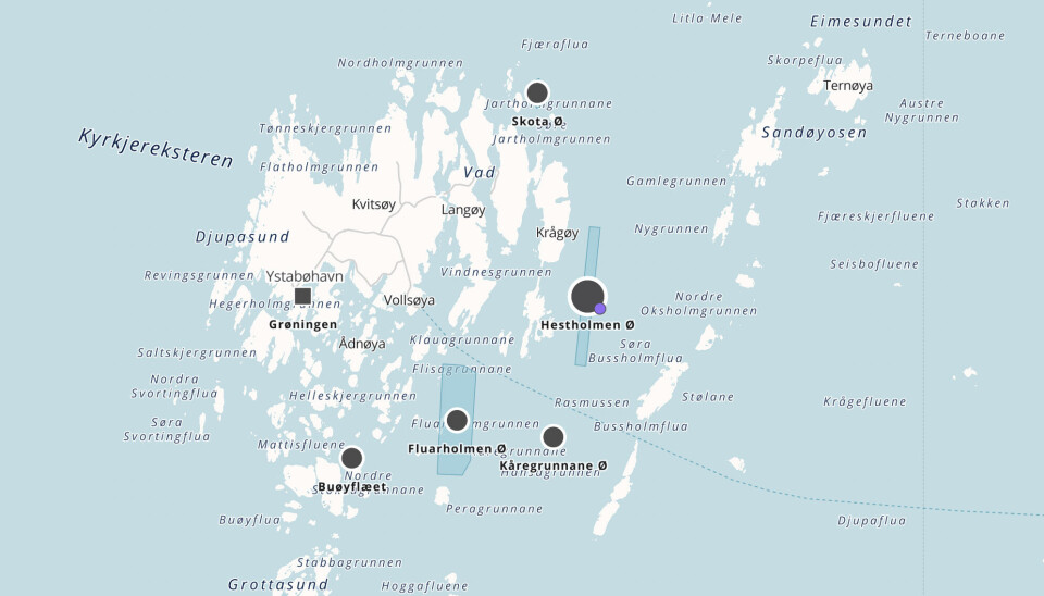 Hestholmen Ø i Rogaland fylke. Hestholmen Ø i Rogaland fylke.