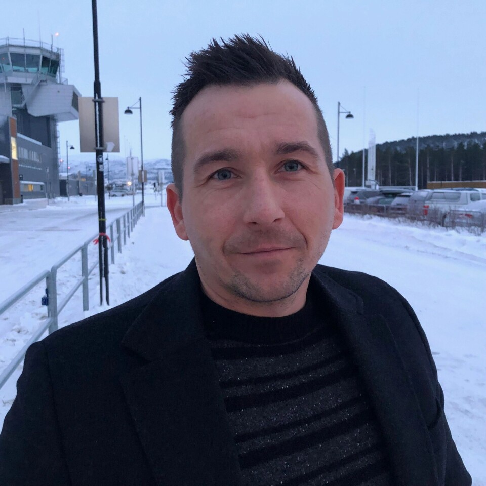 Bjørn Milliam Angell sier han ser frem til å jobbe som ny «sjøleder» hos Ice Fish Farm på Island, og starter i den nye jobben i dag, onsdag 6. februar. Foto: Privat.