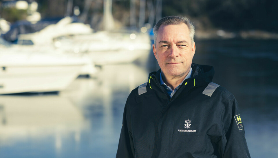 Fiskeridirektør Frank Bakke Jensen er godt fornøyd med lanseringen av Akvakulturportalen.