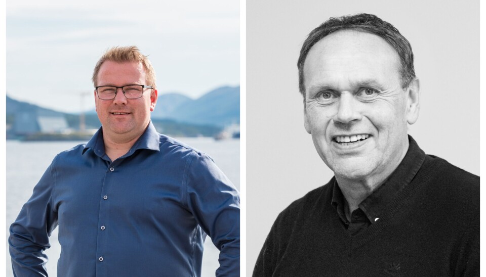 F.v Oddleif Wigdahl og Harry Bøe F.v Oddleif Wigdahl og Harry Bøe