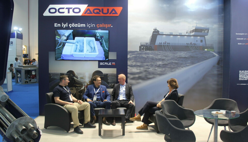 Nomapro var tilstede under en av Tyrkias største akvakulturmesser, Future Fish Eurasia.
