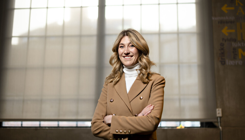 CMO i Folkeinvest, Amalie Holt, sier at aksjen satt rekord hos Folkeinvest.
