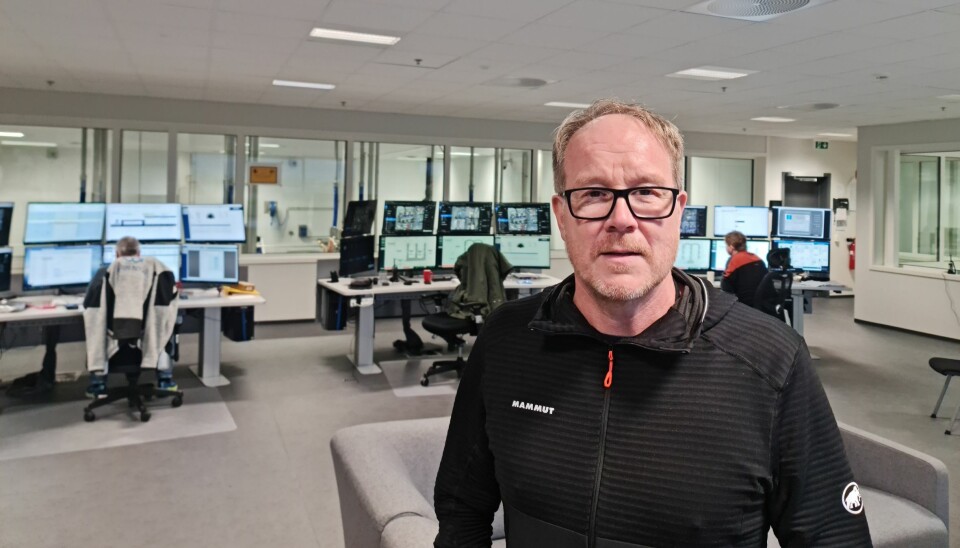 Roy Tore Rikardsen fra styrhuset på Salten N950.