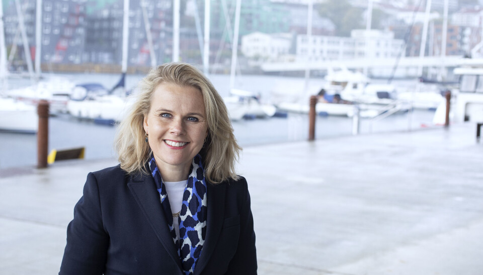 Nina Stangeland, administrerende direktør i NCE Seafood Innovation. Nina Stangeland, administrerende direktør i NCE Seafood Innovation.
