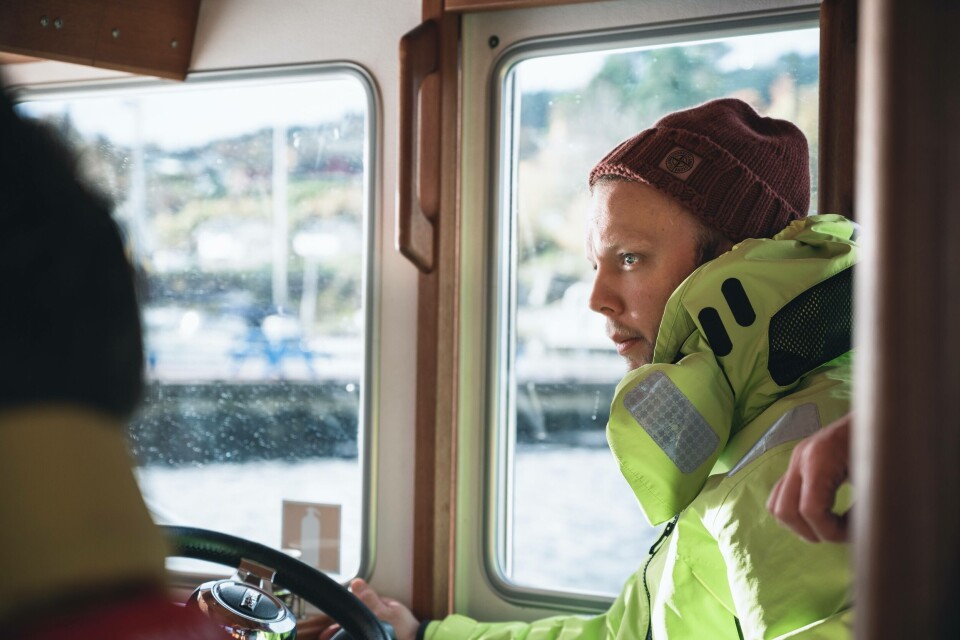 Sondre Eide leder for oppdrettsselskapet Eide Fjordbruk har klart å redusere klimautslippene betydelig. Foto: Eide Fjordbruk. Sondre Eide leder for oppdrettsselskapet Eide Fjordbruk har klart å redusere klimautslippene betydelig. Foto: Eide Fjordbruk.