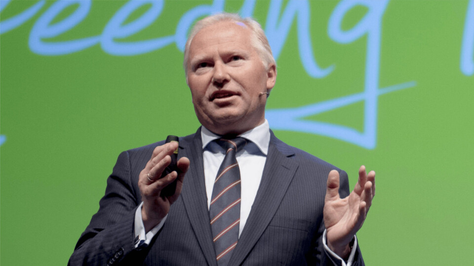Knut Nesse, CEO AKVA group.