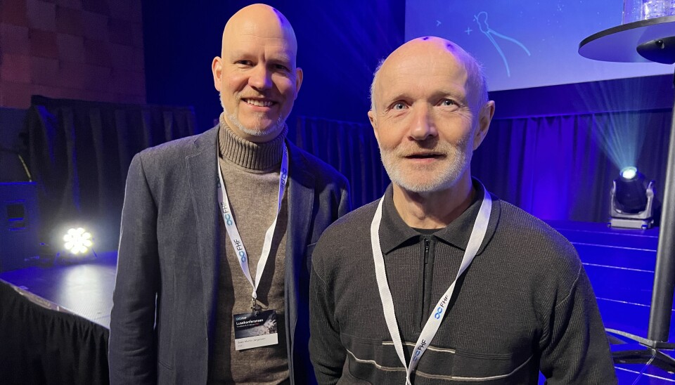 Sven Martin Jørgensen og Kjell Maroni i FHF ser frem til to dager med faglig påfyll og deling av kunnskap om lus og fiskevelferd under Lusekonferansen i Trondheim.