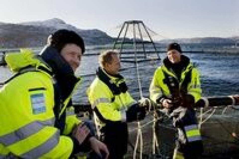 Marine Harvest er blant aktørene som har hatt et tett samarbeid med klesprodusentene. Foto: Marine Harvest