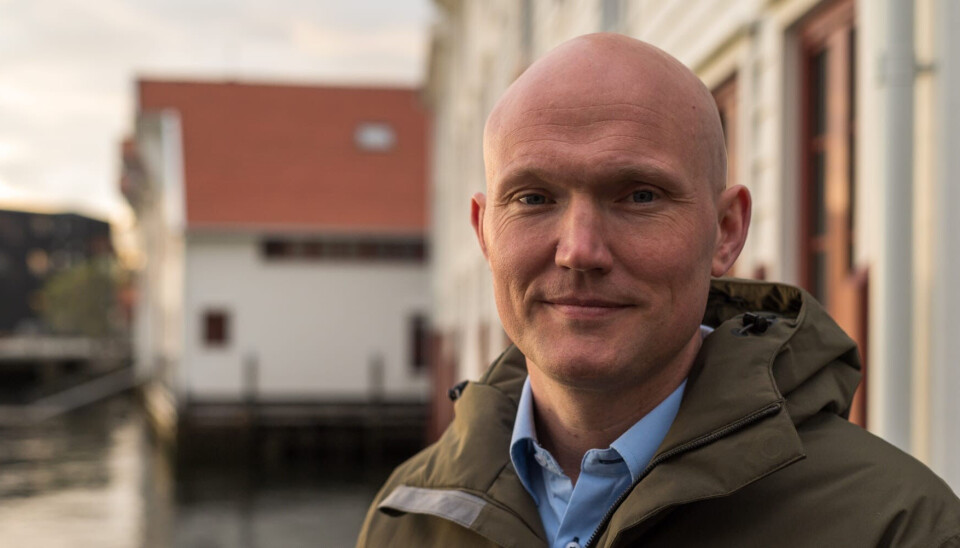 Tore Holvik er takknemlig for at han får representere den norske sjømatnæringen i Spania.