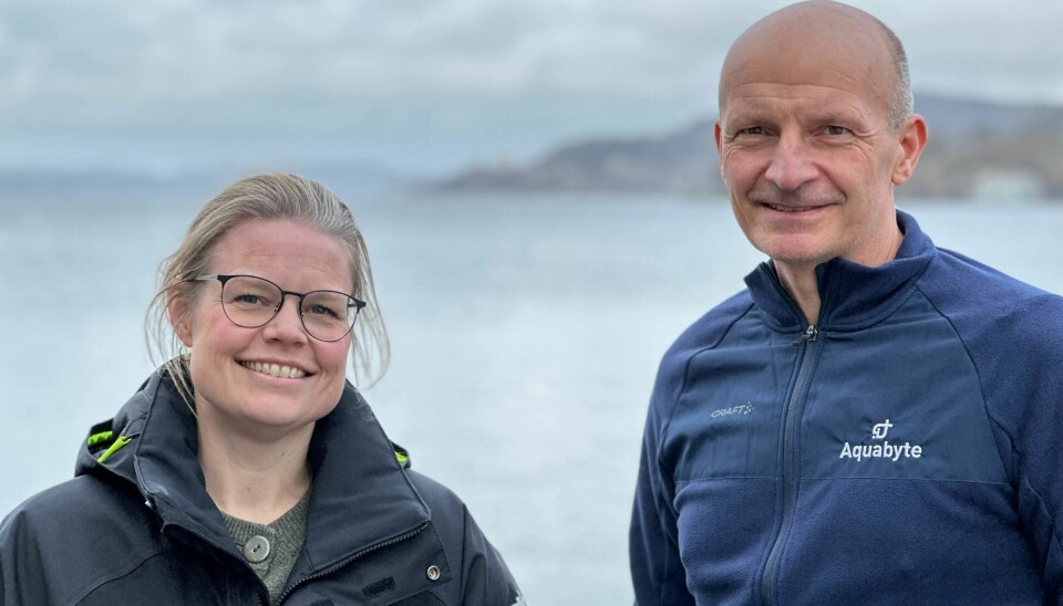 Kamilla Svindseth (38) og Thor-Jacob Larsen (53) er Aquabytes nyeste tilskudd til teamet.