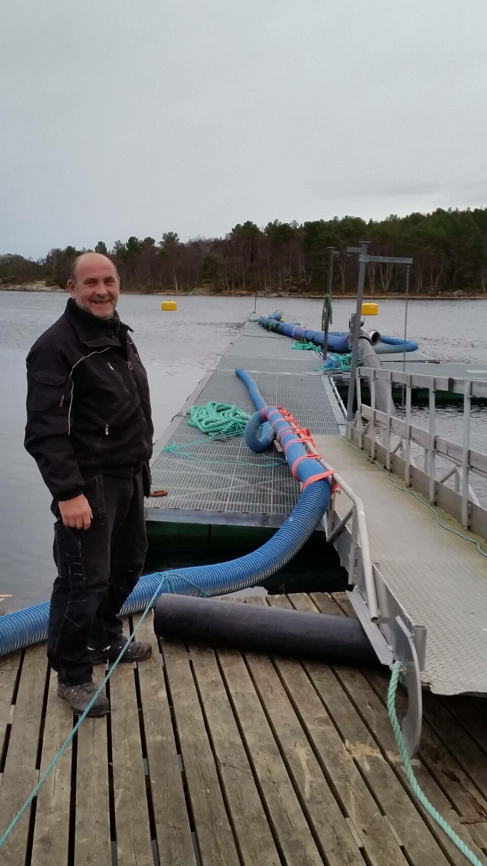 Kjell Ivar Eines. Foto: Smøla Klekkeri og Settefisk.