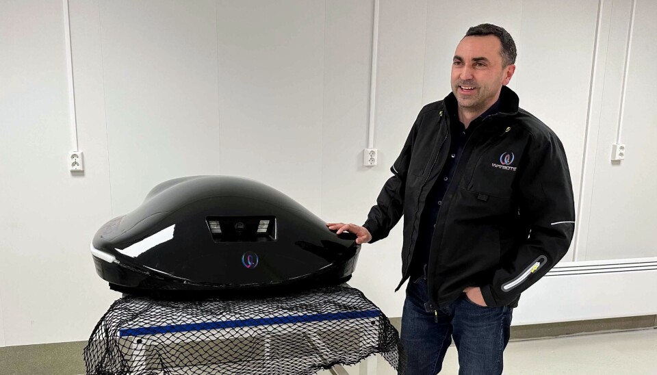 For Frank Eriksen er det en drøm å kunne jobbe med roboter. For Frank Eriksen er det en drøm å kunne jobbe med roboter.
