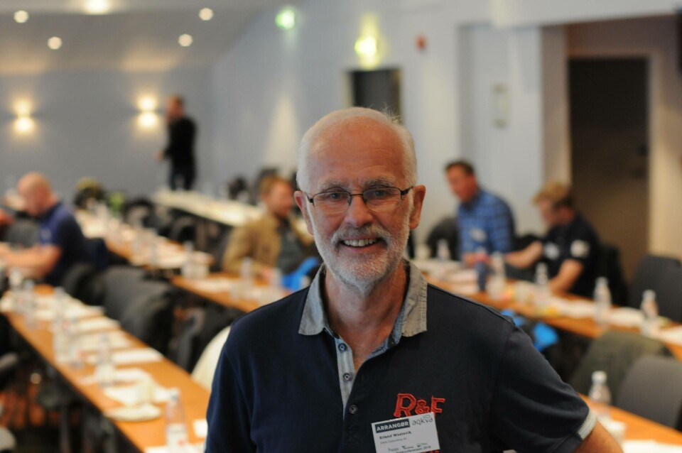 Erlend Waatevik mener bedre kvalitet på rensefisken kan løse underdekningsproblemet. Foto: Pål Mugaas Jensen/Kyst.no. Erlend Waatevik mener bedre kvalitet på rensefisken kan løse underdekningsproblemet. Foto: Pål Mugaas Jensen/Kyst.no.