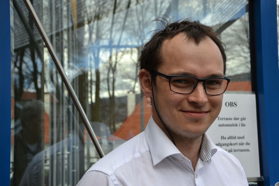 Stian Lernes fagsjef for oppdrett i NSL. Foto: Linn Therese Skår Hosteland,