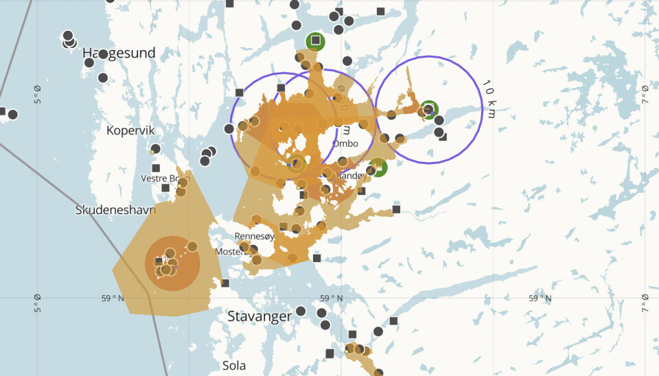 Det er ILA-mistanke på lokalitet Jørstadskjera.