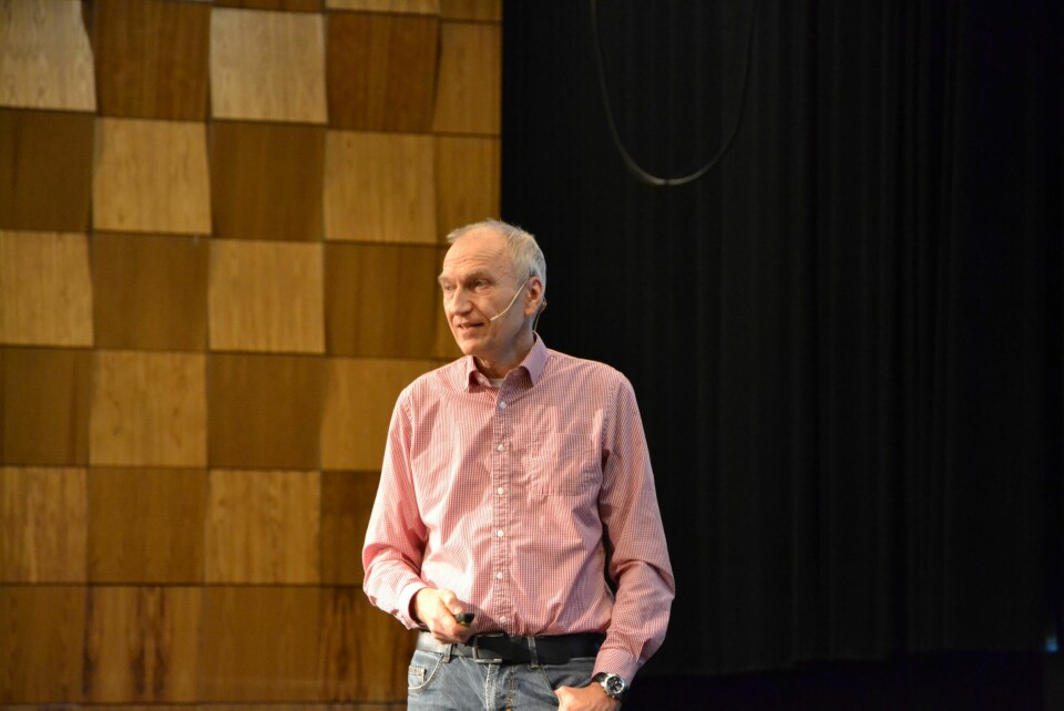 Professor ved NTNU Kjell Inge Reitan. Foto: Magnus Petersen.