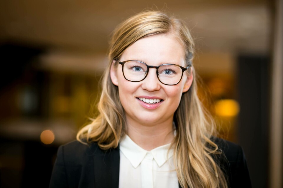Cilia Holm, bærekraftsdirektør i Aker Biomarine. Foto: Aker Biomarine.
