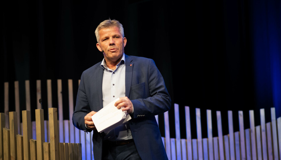 Bjørnar Skjæran, her under sjømatdagene i Trondheim.