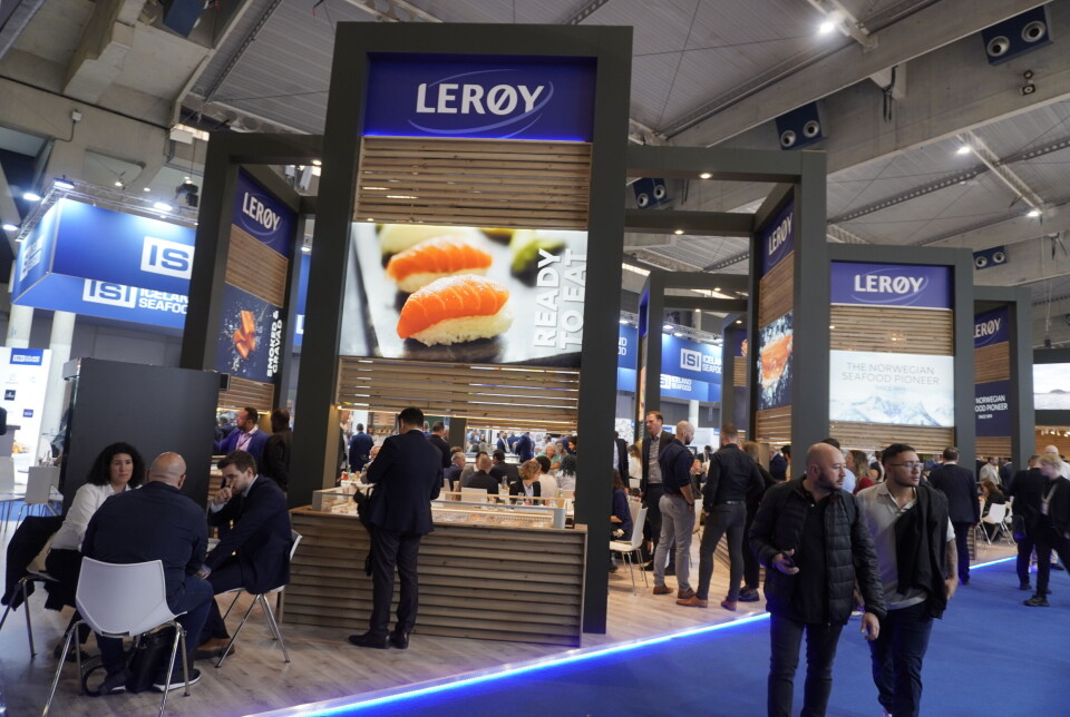 Lerøy selger laks og ørret som aldri før, men prisene som oppnås i markedet er ikke av de beste.