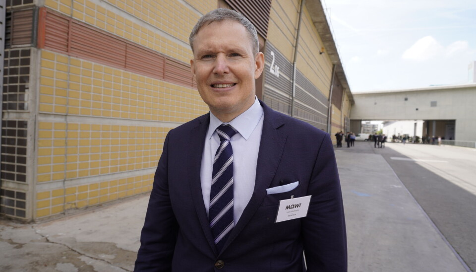 Mowi-sjef Ivan Vindheim sier han er stolt og ydmyk over resultatet og kåringen.