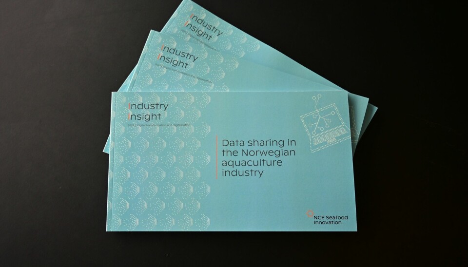 Rapporten 'Industry Insight: Data sharing in the Norwegian aquaculture industry