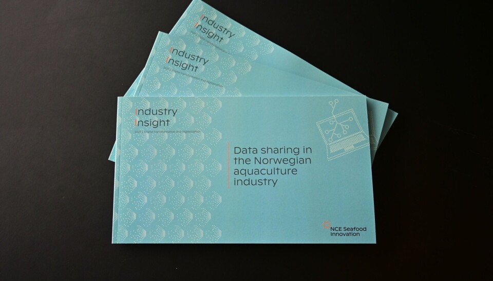 Rapporten 'Industry Insight: Data sharing in the Norwegian aquaculture industry Rapporten 'Industry Insight: Data sharing in the Norwegian aquaculture industry