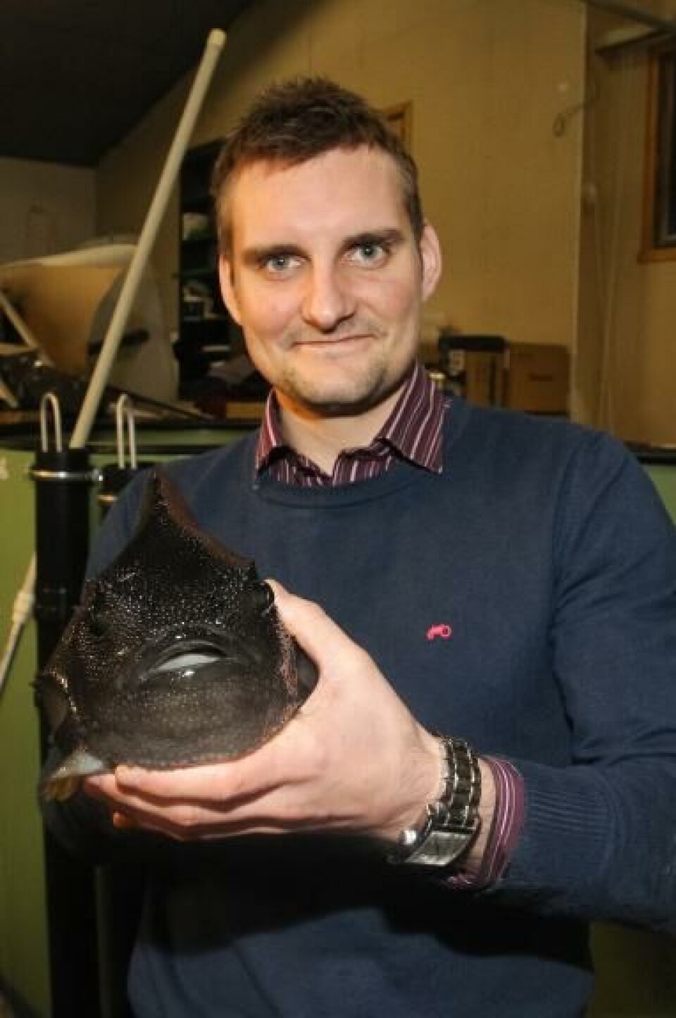 Dan Kristian Larssen, daglig leder i Atlantic Lumpus satser for fullt på rognkjeks. Foto: Atlantic Lumpus