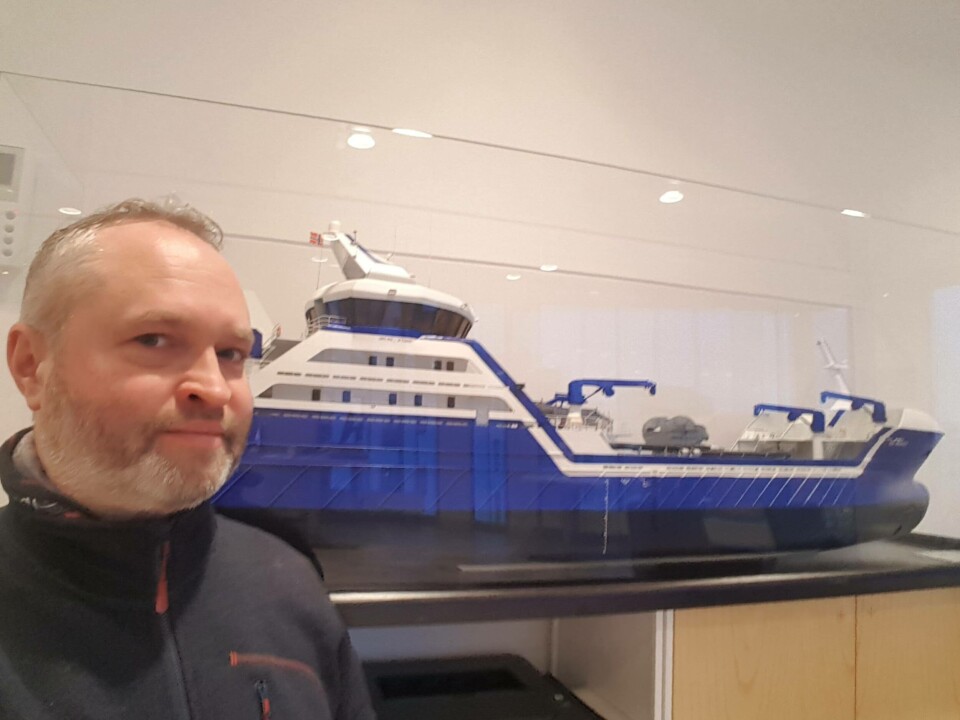 Glen Bradley, nestleder i Rostein sier havbruksnæringen må bli flinkere å få frem fakta og de gode historiene. Foto: Rostein.