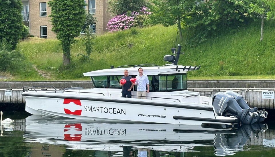 CEO Tore Halvorsen til venstre og COO David H Røisland til høyre.