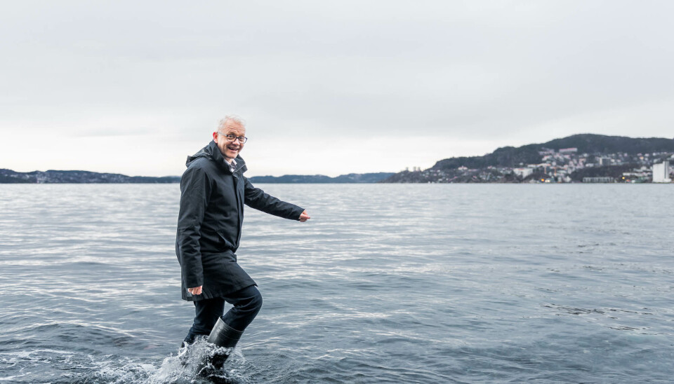 HI fossar framover, konstaterer ein nøgd direktør.