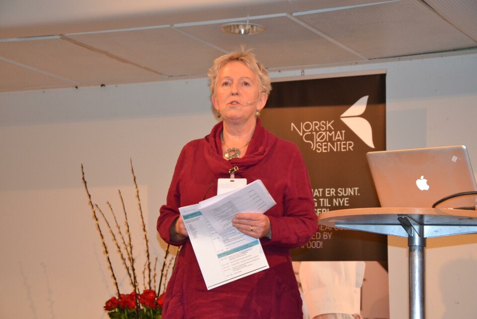 Grethe Adoff sier at når oppdretterne løser utfordringer med RAS teknologien, vil man kunne putte hvilke som helst arter i anleggene. Foto: Linn Therese Skår Hosteland /kyst.no. Grethe Adoff sier at når oppdretterne løser utfordringer med RAS teknologien, vil man kunne putte hvilke som helst arter i anleggene. Foto: Linn Therese Skår Hosteland /kyst.no.