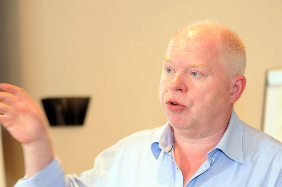 Frank Nilsen er leder for SLRC - lakselussenteret. Foto: Pål Mugaas Jensen.