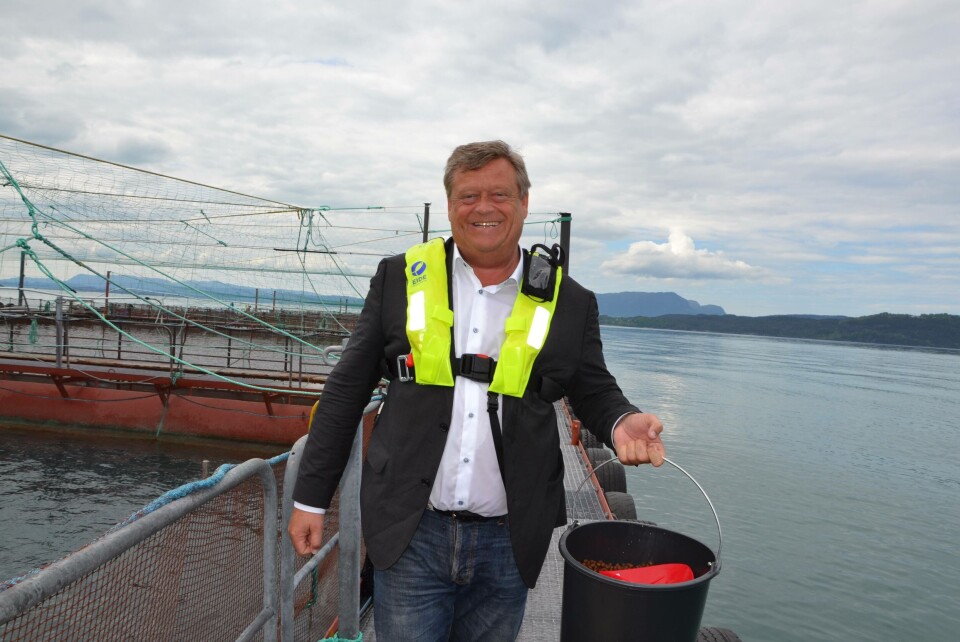 Harald T. Nesvik forteller at han ønsker å hindre at PD blir spredd. Foto: Margarita Savinova