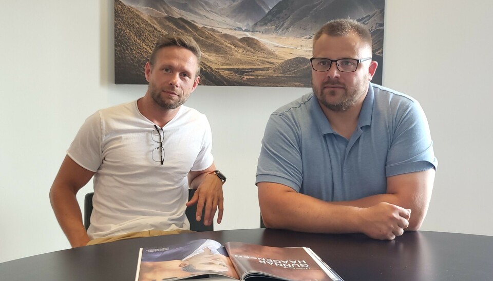 Gamle kollegaer møtes igjen i Fished, Endre Tungehaug og Robert Oldeide.
