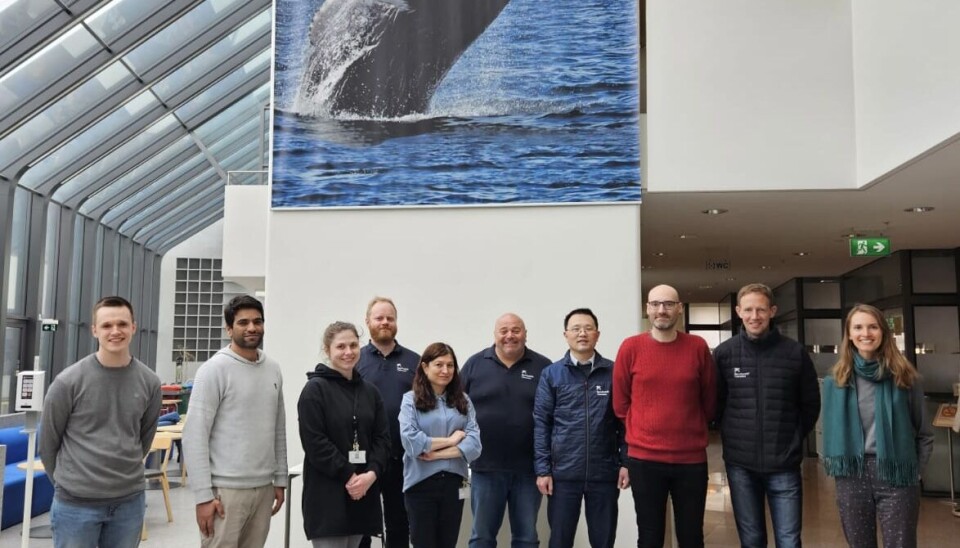 Benchmarks forskningsteam for reproduktive teknologier og samarbeidspartnere. I bildet fra venstre: Stefan Eggertsson (Benchmark), Irfan Ahmad Bhat (Universitetet på Island), Milena Dubiel (Universitetet på Island), Ólafur Kristjánsson (Benchmark), Nahal Eskafi, Eduardo Rodriguez (Benchmark), Zhiqiang Zeng (Benchmark), Diego Crespo (Benchmark), Ross Houston (Benchmark), og Emma Walker (IP Pragmatics) Benchmarks forskningsteam for reproduktive teknologier og samarbeidspartnere. I bildet fra venstre: Stefan Eggertsson (Benchmark), Irfan Ahmad Bhat (Universitetet på Island), Milena Dubiel (Universitetet på Island), Ólafur Kristjánsson (Benchmark), Nahal Eskafi, Eduardo Rodriguez (Benchmark), Zhiqiang Zeng (Benchmark), Diego Crespo (Benchmark), Ross Houston (Benchmark), og Emma Walker (IP Pragmatics)