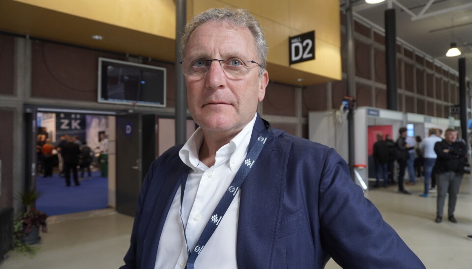 Grieg Seafood-sjef Andreas Kvame sier selskapet har hatt lave slaktevolumer og dermed økte kostnader pr. kilo. Grieg Seafood-sjef Andreas Kvame sier selskapet har hatt lave slaktevolumer og dermed økte kostnader pr. kilo.